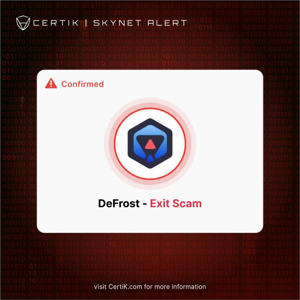 Сообщается, что хакер Defrost v1 возвращает средства, поскольку всплывают обвинения в «мошенничестве с выходом»