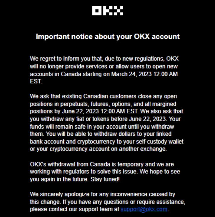 Mastercard открывает сеть для USDC, OKX покидает Канаду, биткойн растет