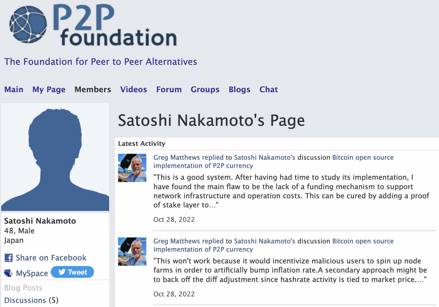 Пользователи криптовалюты отреагировали на 48-летие Сатоши Накамото