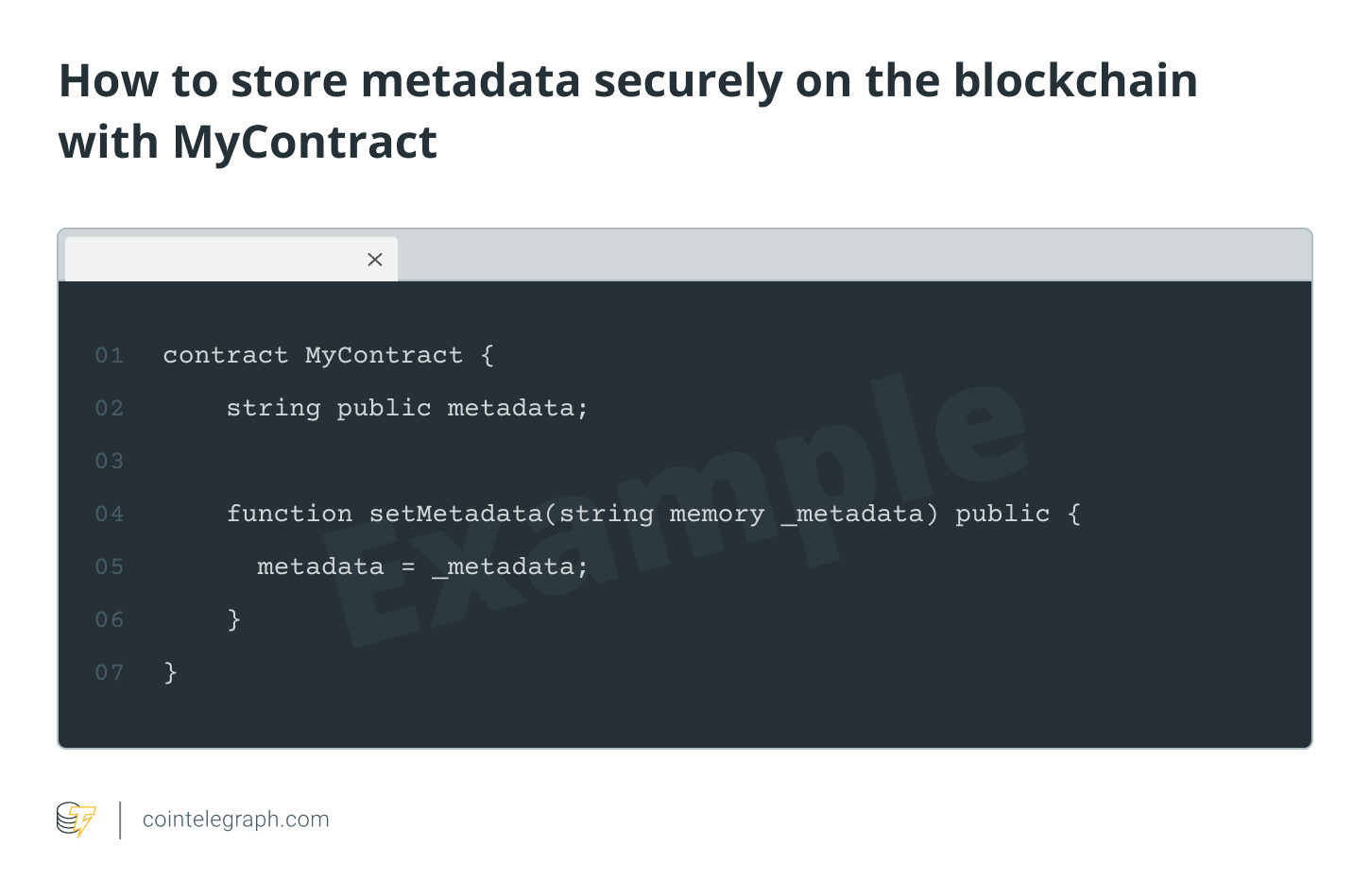 Что такое метаданные в транзакциях блокчейна?
