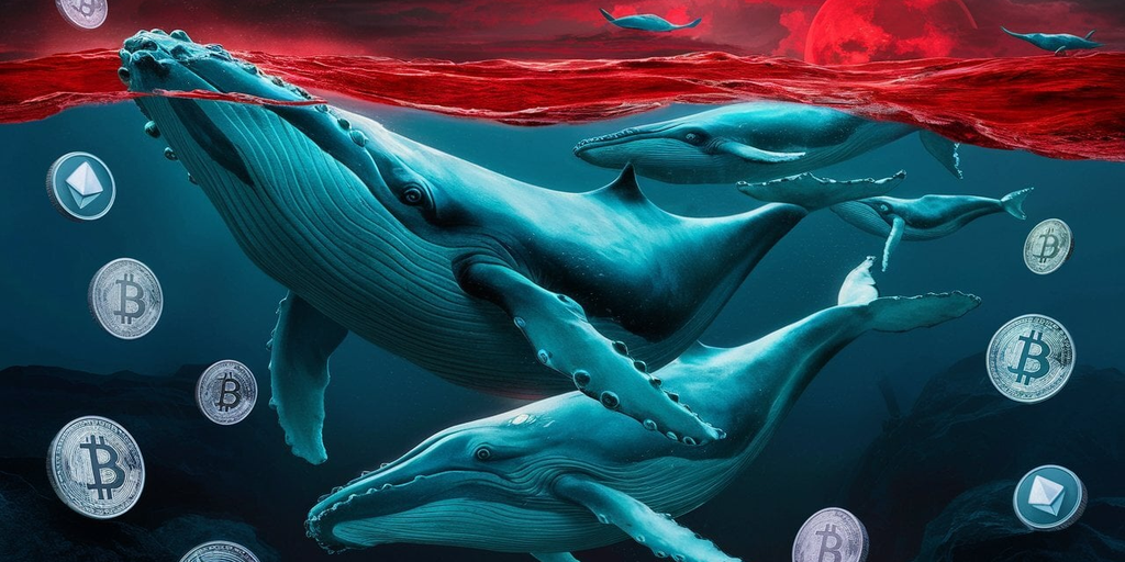 После масштабной ликвидации биткойнов и Ethereum аналитики наблюдают за китами накопления